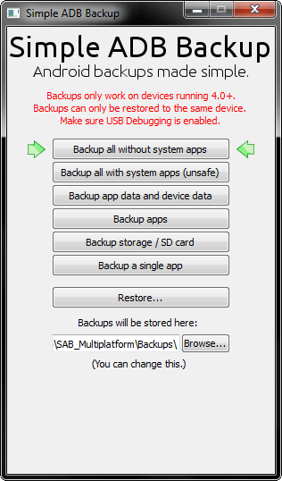 Simple Adb Backup For Windows